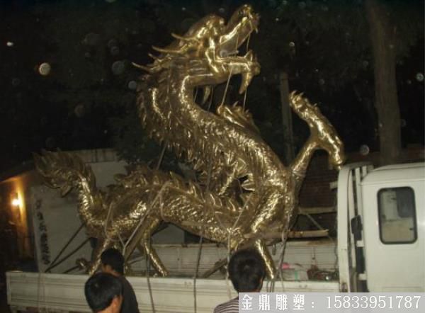 铜龙题材雕塑,神龙雕塑 (6) 铜龙题材雕塑,神龙雕塑 (6)
